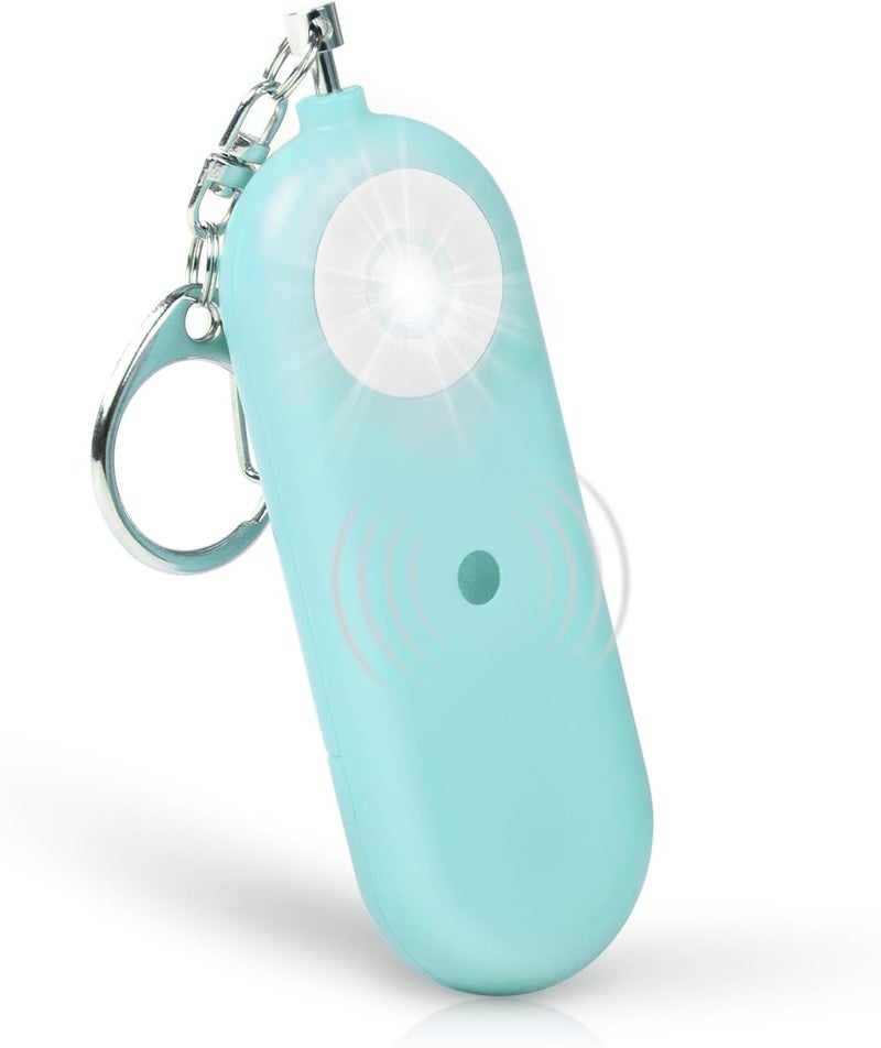 MtMinn Personal Safety Alarm for Women - 130dB Self Defense Keychains Siren Whistle, Replaceable Battery with SOS LED Strobe Light - Emergency Security Safe Protection Devices for Kids Elderly - Image 1